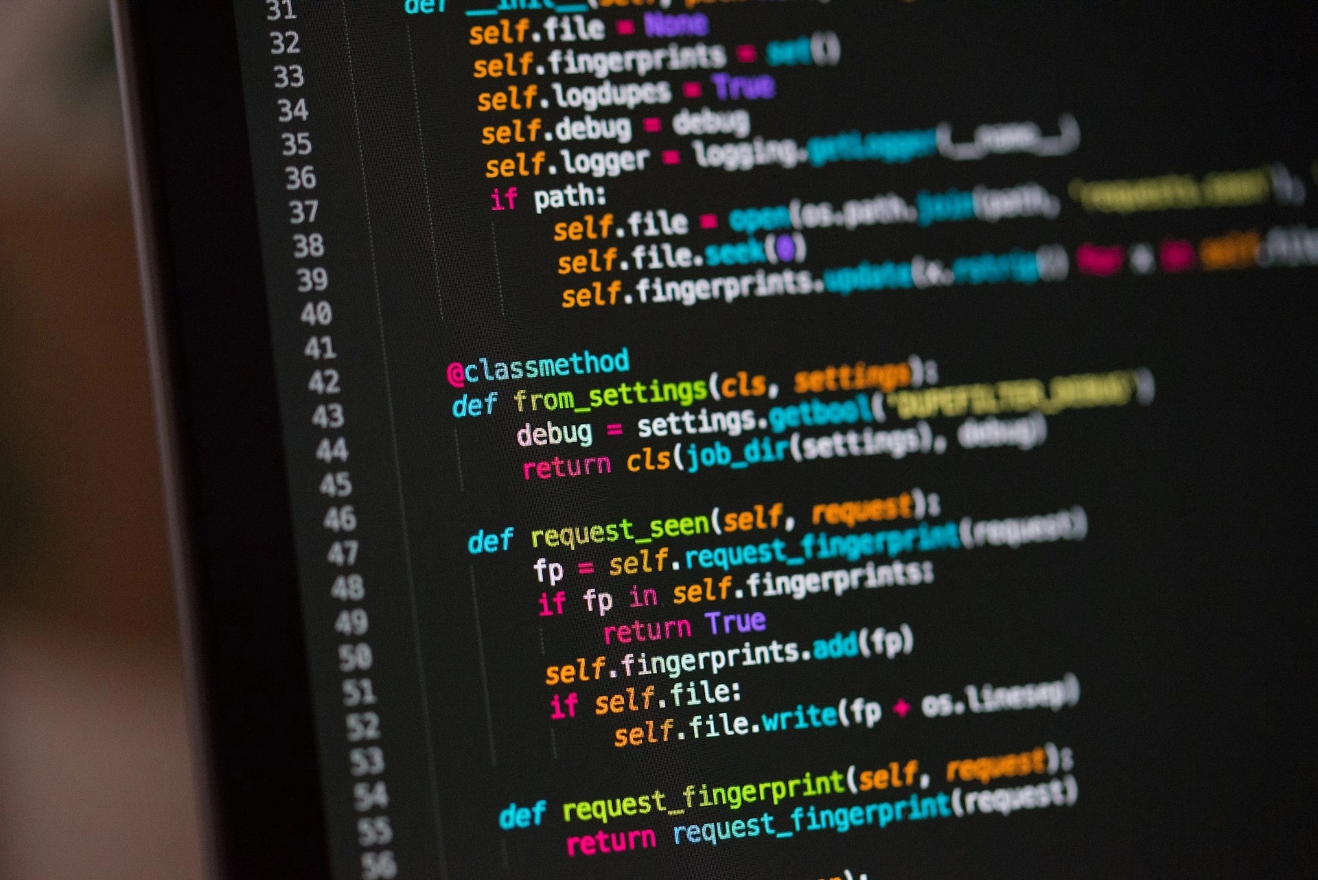 Python syntax